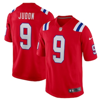 mens nike matthew judon red new england patriots game jersey